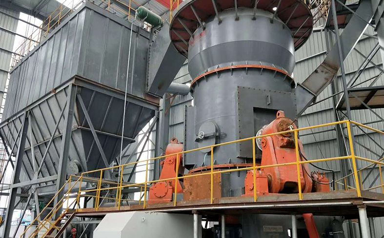 HLM2000立式磨粉機EPC項目客戶現場